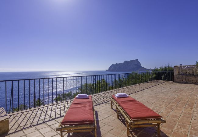 Villa in Benissa - MARINA, Villa met bevoorrecht uitzicht op zee in Benissa, gratis WIFI