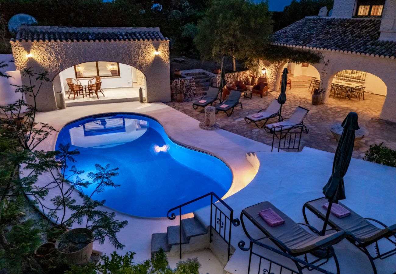 Villa in Benissa - Villa te huur in Benissa FINCA DEL MAR