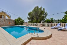 Villa à Benissa - Villa à louer à Benissa MIRASOL, pour 4 pax avec piscine privée, 