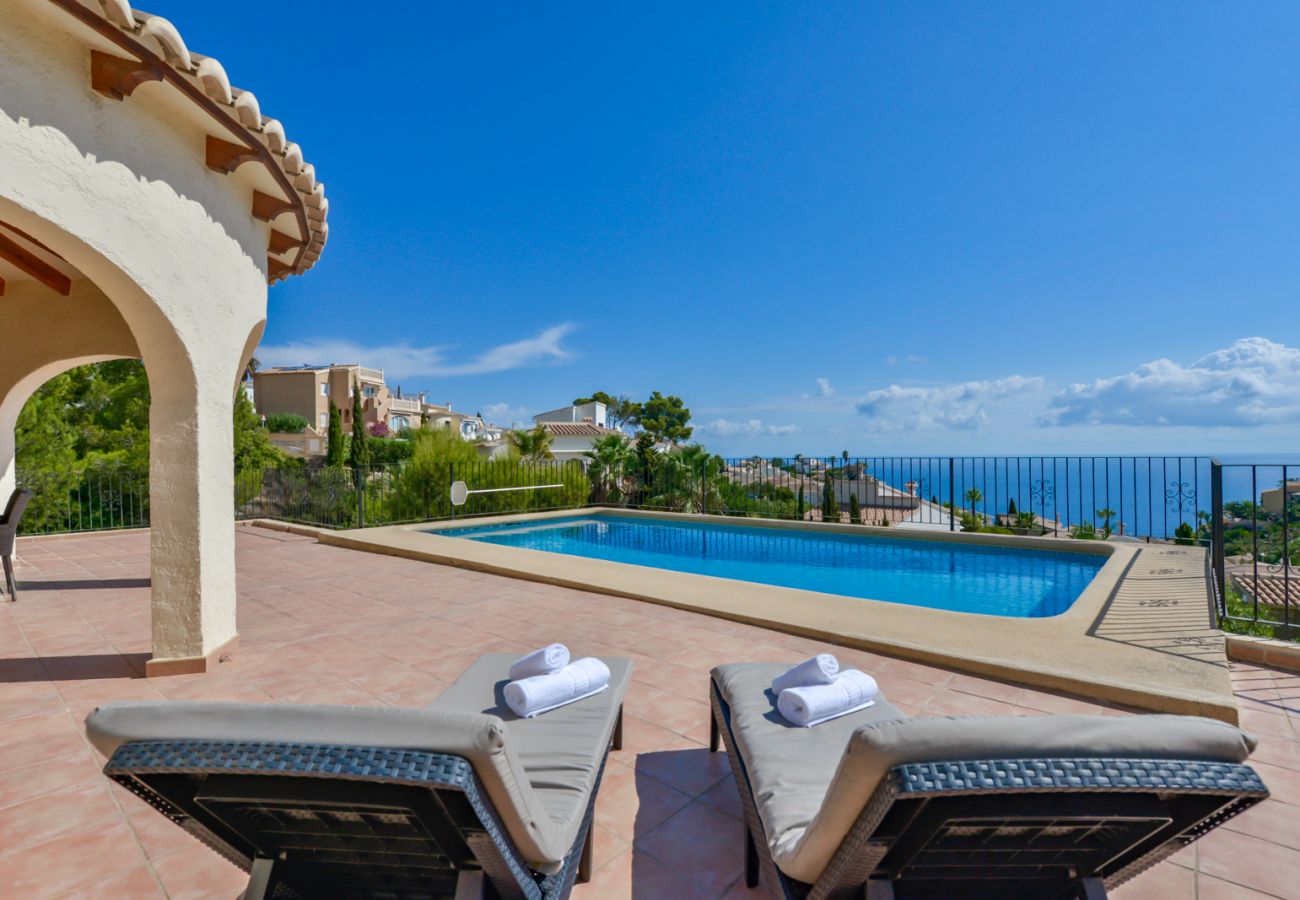 Villa in Benitachell - LOXI, beautiful villa in Cumbre del Sol for 6 pax with private pool and sea views.