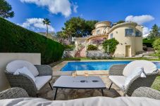 Villa in Moraira - Villa for rent in Moraira, CLEO With heated pool