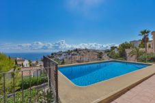 Villa in Benitatxell - LOXI, schöne Villa in Cumbre del Sol für 6 Personen mit privatem Pool und Meerblick.